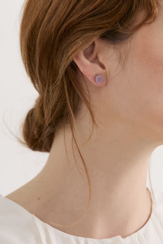 Sancreed Stud Earrings Model Image
