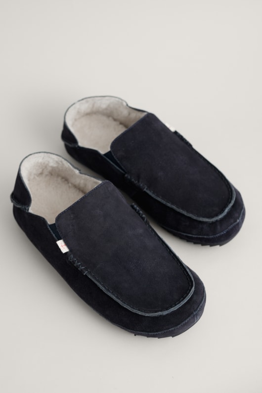 Men s Morning s Hope Moccasin Slipper Seasalt Cornwall