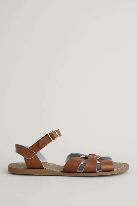 Salt water leather sandals outlet