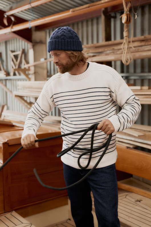 Men's Organic Cotton Boatman Jumper Image