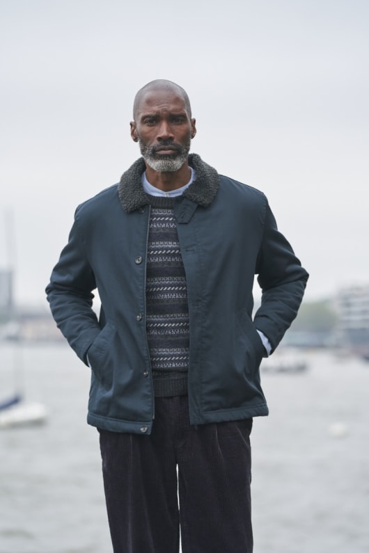 Men s Deck Jacket Warm Autumn Winter Jacket for Men Seasalt Cornwall