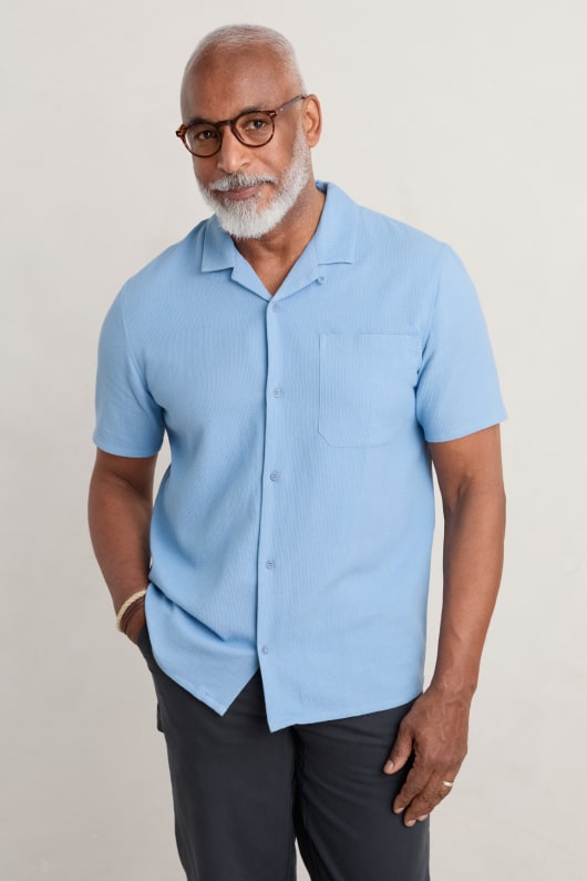 Men's Lofty Short Sleeve Waffle Shirt