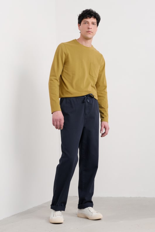 Men's Hallantide Straight Leg Trousers Model Image