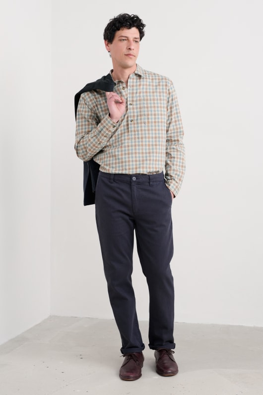 Men's Tollgate Slim Leg Trousers Model Image