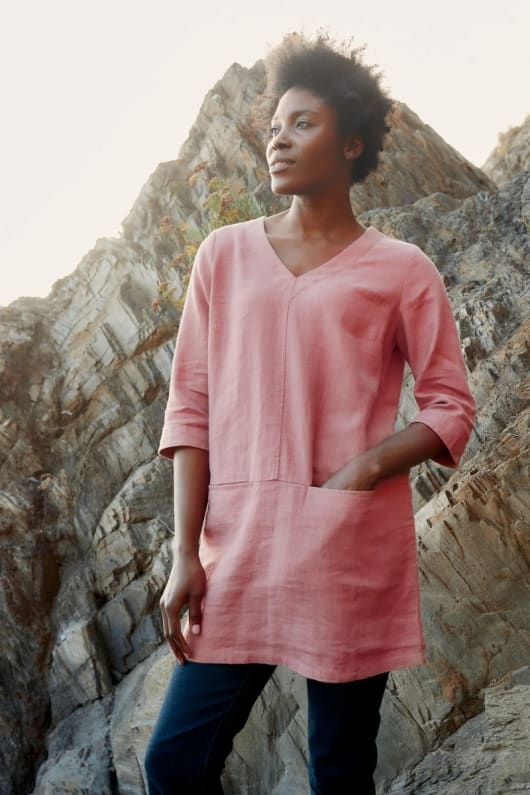 Plaster Studio V-neck Tunic