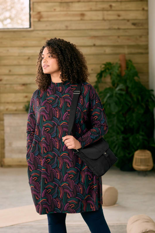 Observation Jersey Dress Model Image