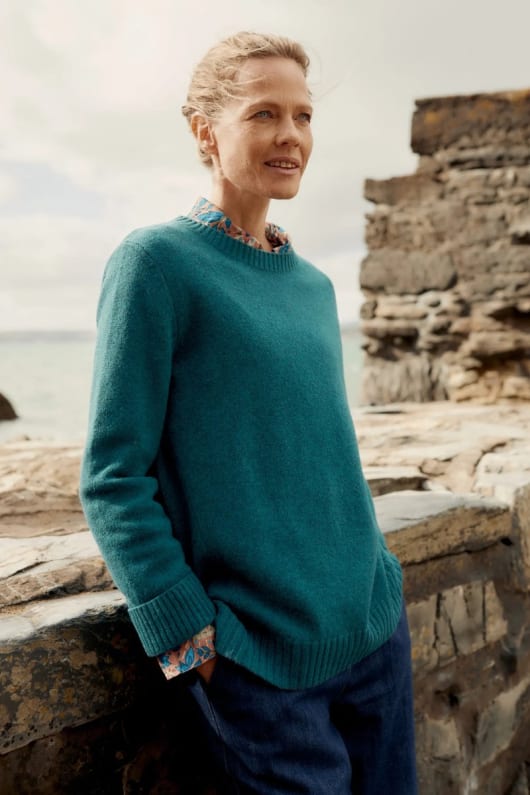 Carbis Jumper Seasalt Cornwall