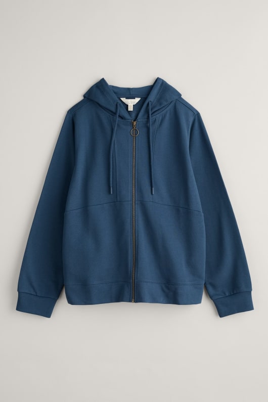 Wych Elm Zip Up Hoodie Seasalt Cornwall