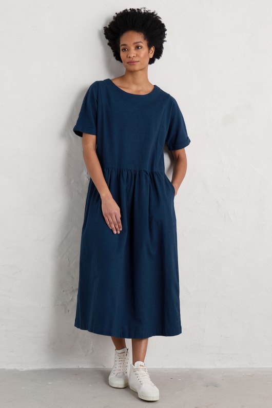 Cartway Ankle Length Organic Cotton Dress Seasalt Cornwall