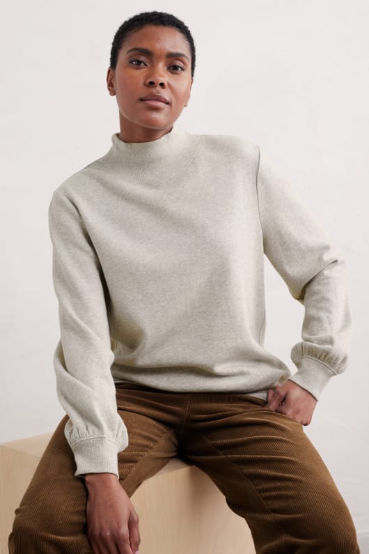 Organic cotton pullover outlet