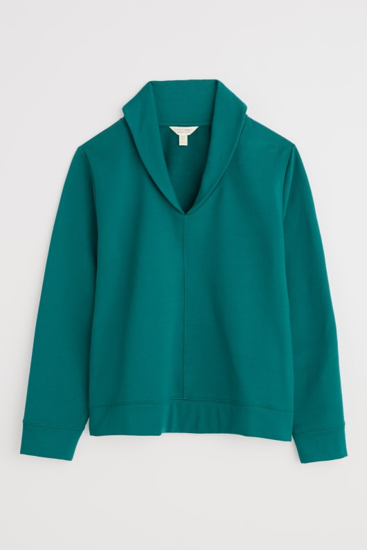 Shawl sweatshirt discount