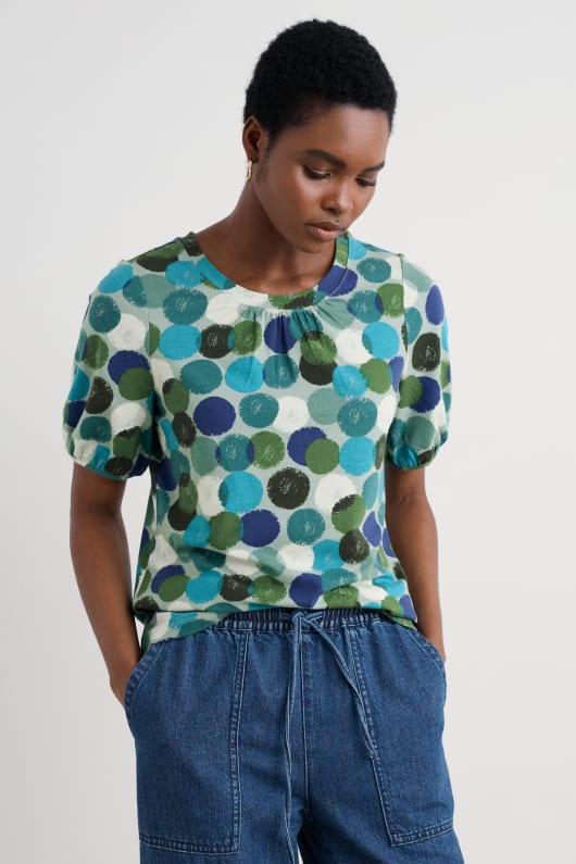 Seaberry Jersey Short-Sleeve Top Image