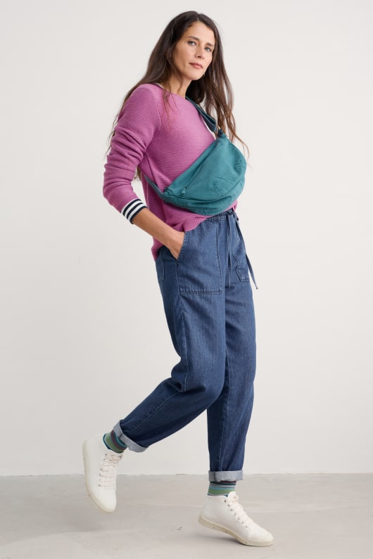 Linen joggers store