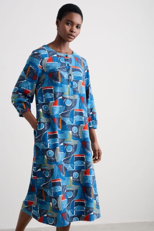 Sea Call A-line Dress