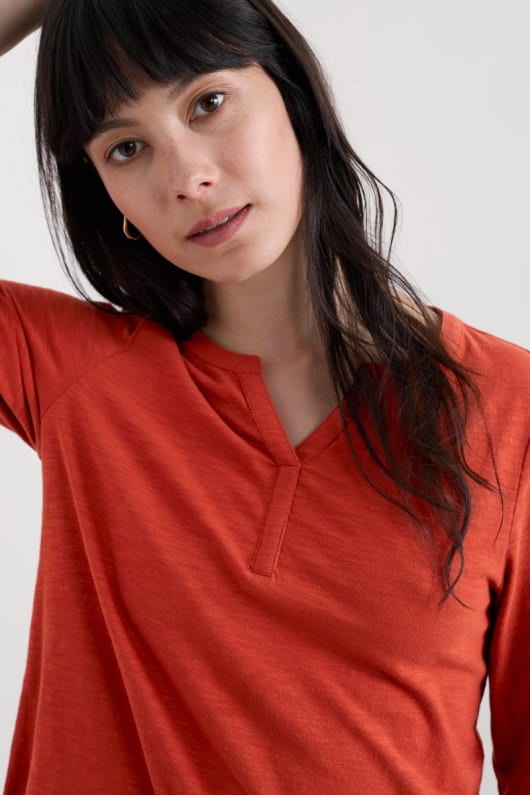 Carlyon Top in GOTS-Certified Organic Cotton Jersey