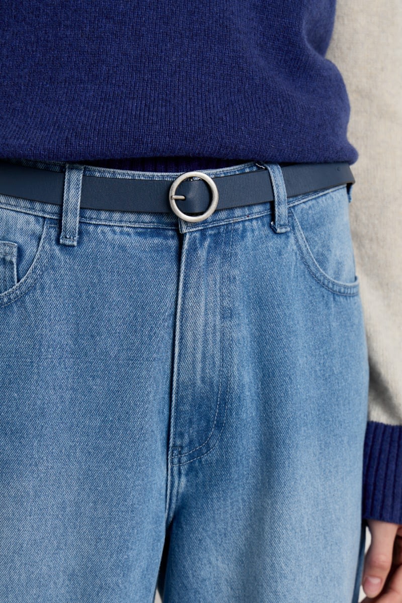 Reversible Leather Belt