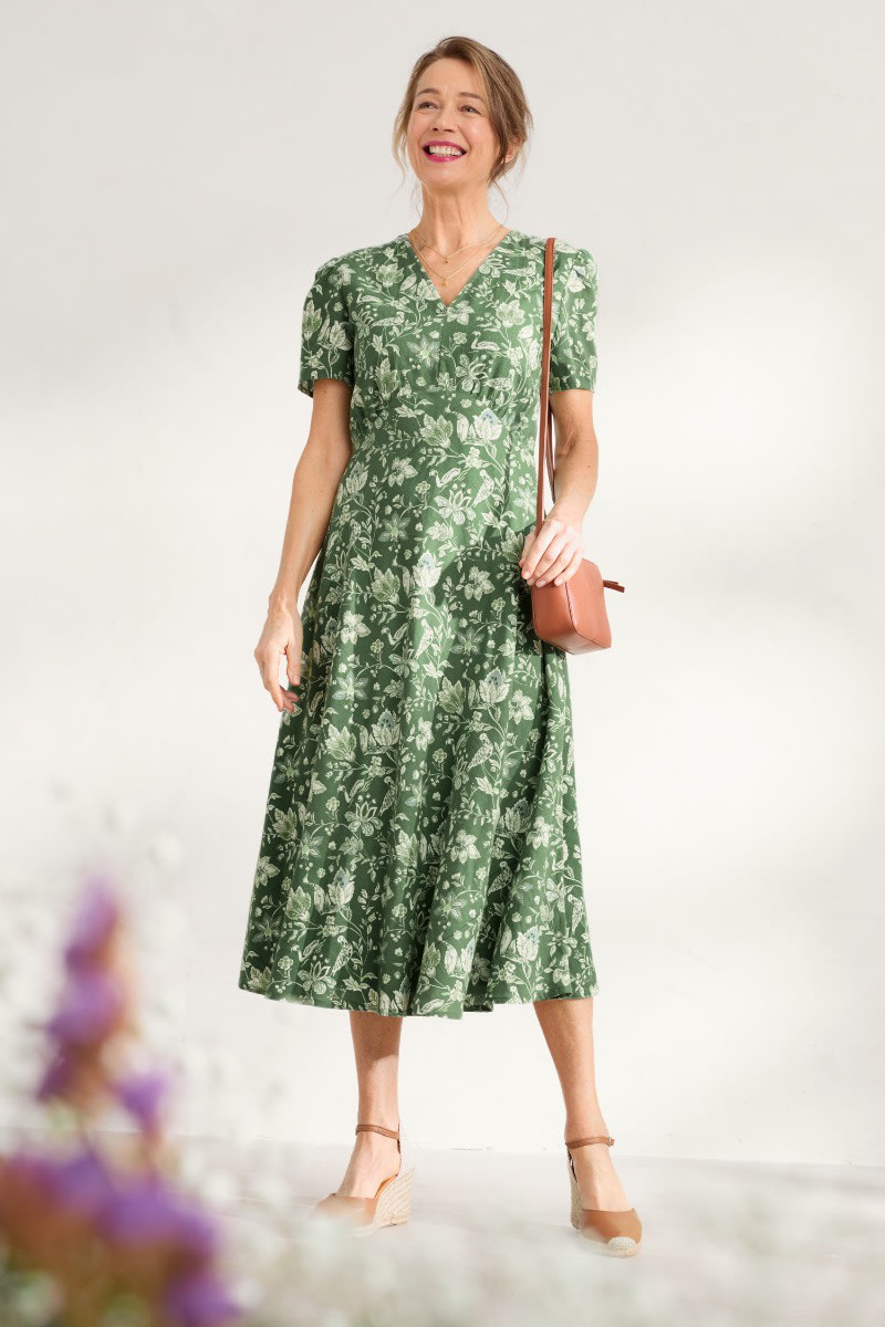 Hart Fern Midi Dress