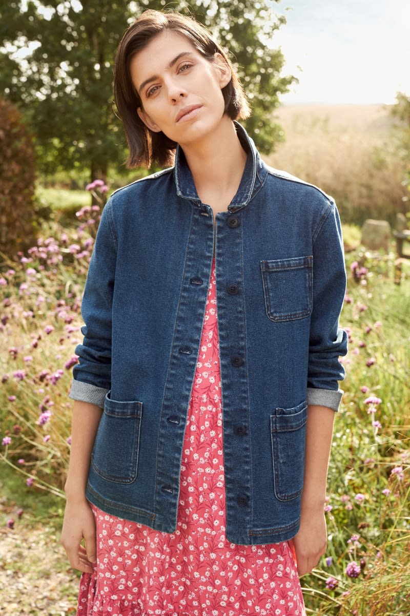 Seasalt denim jacket top