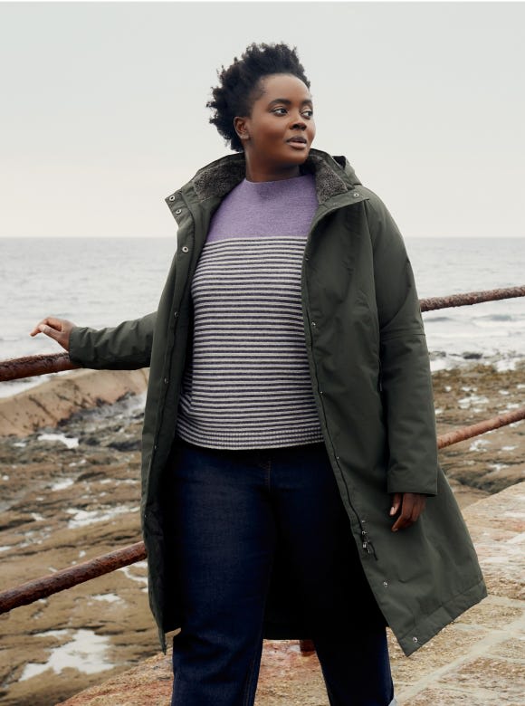 Plant hunter coat top