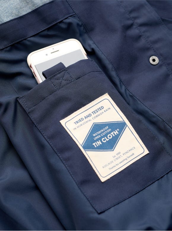 Seasalt tin cloth raincoat clearance