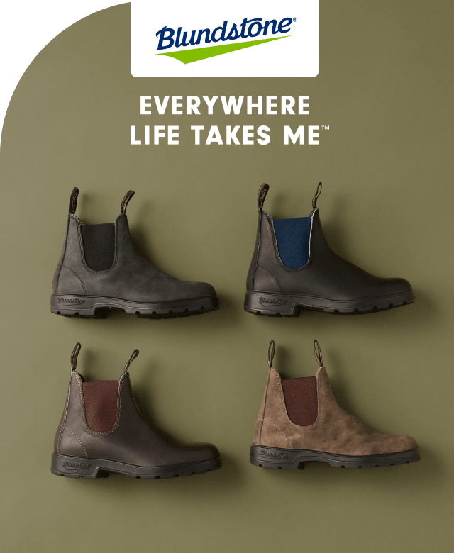 Blundstone Boots in Stout Brown and Olive 519 Seasalt Cornwall