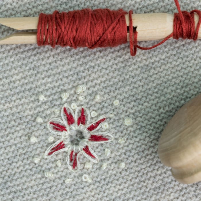 Fine Darning Type Example How To Use Decorative Darning to Mend Clothes - Seasalt Cornwall